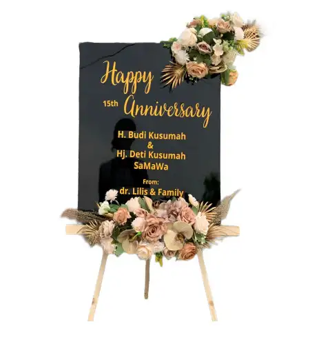 Papan Bunga Akrilik Kirig
