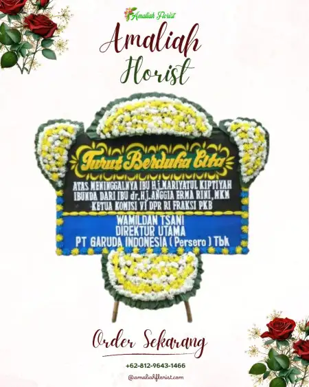 Papan Bunga Duka Kirig